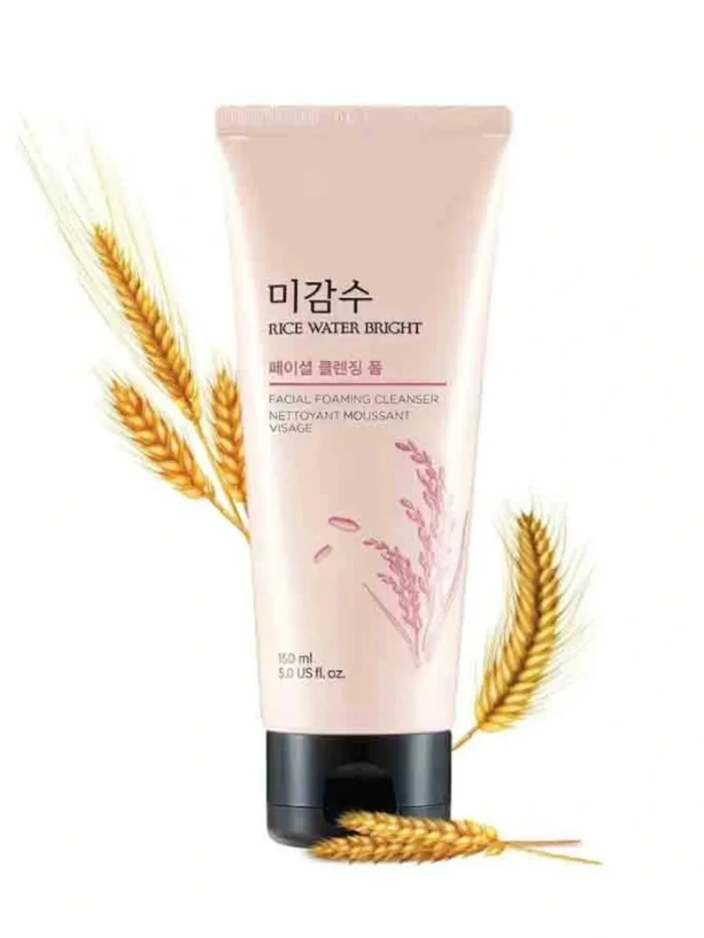 The Face Shop Rice Water Bright Foaming Cleanser 150ml Korean Face Wash NEW